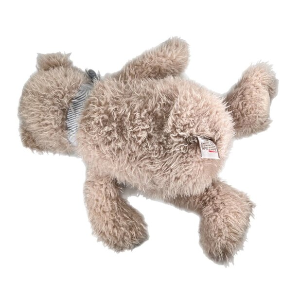 Gund 16" Bernard Teddy Bear Plush Stuffed Animal Toy Stripped Bow 4054147 Soft - Picture 8 of 12